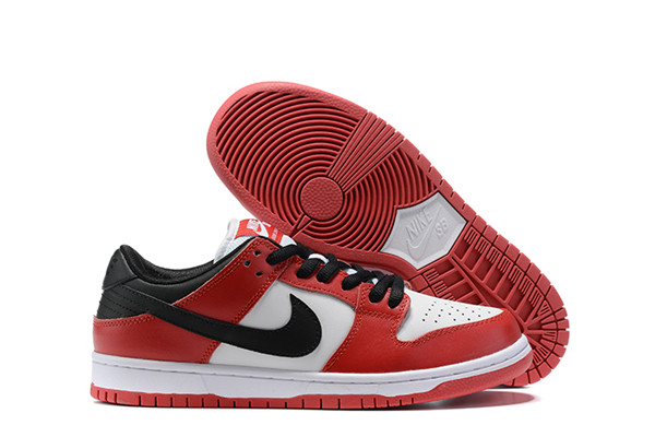 Men's Dunk Low SB Black/White Shoes 0215 Men's Dunk Low SB Black/White Shoes 0215